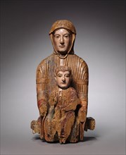 Virgin and Child in Majesty, c. 1150-1200. France, Auvergne, 2nd half of the 12th century.