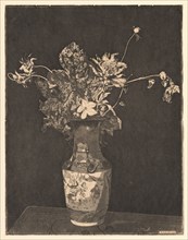 The Agony of Flowers, 1890-1895. Theodore Roussel (French, 1847-1926). Softground etching and