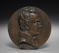 Gustave Planche, 1832. Pierre-Jean David d'Angers (French, 1788-1856). Bronze; overall: 14.5 x 14.5