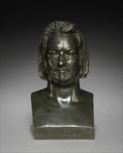 Head of Balzac, 1844. Pierre-Jean David d'Angers (French, 1788-1856). Bronze; overall: 24.3 x 14.5
