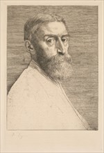 Sir Edward Poynter, 1877. Alphonse Legros (French, 1837-1911). Etching; sheet: 34.2 x 23.6 cm (13