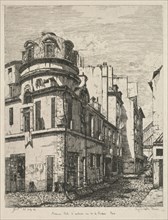 Eaux-Fortes sur le Vieux Paris: Ancienne école de médecine rue de la Bûcherie (Etchings of Old