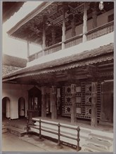 Buddhist Temple in Kandy, Ceylon, c. 1880s. Skeen & Co. (British, active 1860-1920). Albumen print