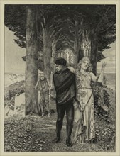 On Death Part Two, Opus XIII Print 4: Genius (Artist), 1903. Max Klinger (German, 1857-1920),
