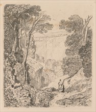 Liber Studiorum: Plate 2, View of Clifton, 1838. John Sell Cotman (British, 1782-1842). Softground