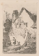 Liber Studiorum: Plate 40, Lakenham, near Norwich, 1838. John Sell Cotman (British, 1782-1842).