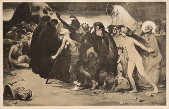 L'Estampe Moderne: Le Chemin de la Mort, 1899. Eugène Trigoulet (French, 1867-1910), Imprimerie