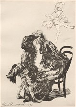 L'Estampe Moderne: Avant Le Ballet, 1898. Charles Paul Renouard (French, 1845-1924), Imprimerie