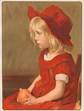 L'Estampe Moderne: Fillette à l'Orange, 1899. Louise Breslau (Swiss, 1856-1927), Imprimerie