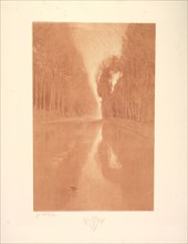 Suite de Paysages: Landscape, Plate 2, Remarque, Starflowers, 1892-1893. Charles Marie Dulac