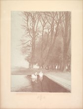 Suite de Paysages: Landscape, Plate 6, Remarque, Lilies, 1892-1893. Charles Marie Dulac (French,