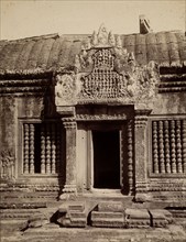 Doorway Through an Inner Enclosure, Angkor Wat, Cambodia, c. 1880. Unidentified Photographer.