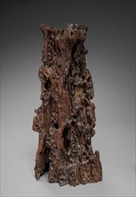 Prunus Wood, 1700-1899. China, Qing dynasty (1644-1911). Wood carving; overall: 48.3 cm (19 in.).