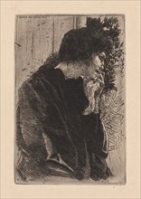 Sadness, 1887. Albert Besnard (French, 1849-1934). Etching; platemark: 14.8 x 19.8 cm (5 13/16 x 7