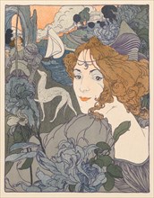 Retour, 1897. Georges de Feure (French, 1868-1943). Color lithograph