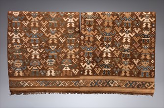 Tunic with Frontal Figures, 1400-1532. Central Andes, Central Coast, Ychsma (Pachacamac) people.