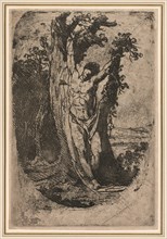 Saint Sebastian, about 1776. James Barry (Irish, 1741-1806). Soft-ground etching; platemark: 27.7 x