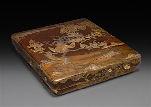 Writing Box (Suzuribako) with Phoenix in Paulownia, c. 1573-1599. Japan, Momoyama period