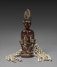 Memorial Figure (Ere ibeji), late 1800s-early 1900s. Guinea Coast, Nigeria, Yoruba people. Wood,