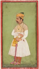 Raja Hari Sen of Mandi (r. 1604-1623-37), c. 1650. India, Himachal Pradesh, Mandi. page: 31.8 x 17