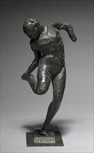 Dancer Looking at the Sole of her Right Foot, 1896-1897. Edgar Degas (French, 1834-1917). Bronze;