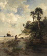 Fort George Island, Florida, 1878. Thomas Moran (American, 1837-1926). Oil on canvas; unframed: 64