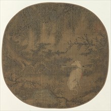 Dog Watching, 960-1279. China, Song dynasty (960-1279). Album leaf, ink and color on silk;