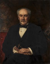Hinman B. Hurlbut, 1870s. John Harrison Witt (American, 1840-1901). Oil on canvas; unframed: 97.8 x