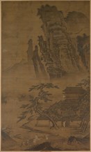 Landscape, 1644-1911. China, Qing dynasty (1644-1911). Ink and color on silk panel; overall: 177.5