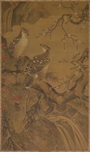Eagles, 1368-1644. China, Ming dynasty (1368-1644). Ink and color on silk panel; overall: 167.2 x