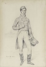 Portrait of Lord Grantham; Jean-Auguste-Dominique Ingres, French, 1780 - 1867, 1816; Graphite; 40.5 x 28.3 cm