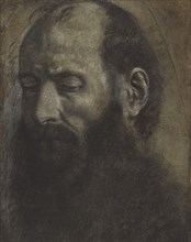 Saint Paul; Giovanni Girolamo Savoldo, Italian, Lombard, about 1480 - after 1548, Italy; 1533; Black, white and red chalk