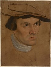 Portrait of a Man; Lucas Cranach the Elder, German, 1472 - 1553, about 1530; Oil on paper; 26.2 x 20 cm, 10 5,16 x 7 7,8 in