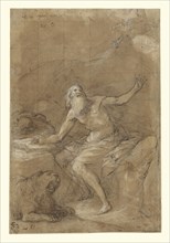 Saint Jerome Hearing the Trumpet of the Last Judgement; Vicente Carducho, Spanish, born Italy, about 1576 - 1638, about 1626