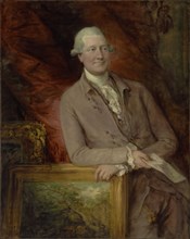 Portrait of James Christie, 1730 - 1803, Thomas Gainsborough, English, 1727 - 1788, 1778; Oil on canvas; 127.6 × 102.2 cm