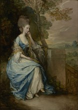 Portrait of Anne, Countess of Chesterfield; Thomas Gainsborough, English, 1727 - 1788, 1777 - 1778; Oil on canvas