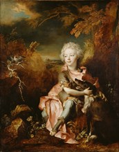 Portrait of a Boy in Fancy Dress; Nicolas de Largillierre, French, 1656 - 1746, about 1710 - 1714; Oil on canvas; 114.9 x 146.1