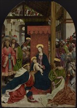 Adoration of the Magi; Defendente Ferrari, Italian, active about 1500 - 1535, about 1520; Oil on panel; 262.3 × 186.1 cm