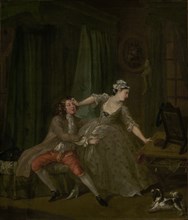 Before; William Hogarth, English, 1697 - 1764, 1730 - 1731; Oil on canvas; 40 × 33.7 cm, 15 3,4 × 13 1,4 in