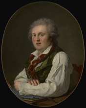 Portrait of Laurent-Nicolas de Joubert; François-Xavier Fabre, French, 1766 - 1837, 1787; Oil on canvas; 79.7 x 63.5 cm