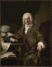 Portrait of Marc de Villiers, Secretaire du roi; Jacques-André-Joseph Aved, French, 1702 - 1766, Paris, France; 1747