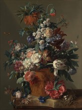 Vase of Flowers; Jan van Huysum, Dutch, 1682 - 1749, 1722; Oil on panel; 80.3 × 61 cm, 31 5,8 × 24 in