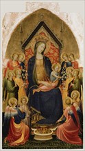 Madonna and Child with Musical Angels; Gherardo Starnina, Master of the Bambino Vispo, Italian, Florentine, active 1378