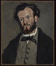 Portrait of Anthony Valabrègue; Paul Cézanne, French, 1839 - 1906, 1869 - 1871; Oil on canvas; 60 × 50.2 cm, 23 5,8 × 19 3,4 in