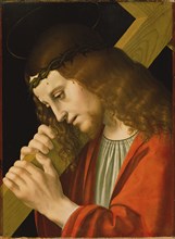 Christ Carrying the Cross; Attributed to Marco d' Oggiono, Italian, about 1467 - 1524, about 1495 - 1500; Oil on panel