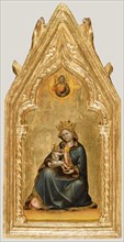 Madonna of Humility; Guariento di Arpo, Italian, active 1338 - 1367,1370, Italy; about 1345–1350; Tempera and gold leaf