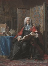 Portrait of Gabriel Bernard de Rieux; Maurice-Quentin de La Tour, French, 1704 - 1788, Paris, France; 1739 - 1741; Pastel