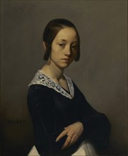 Louise-Antoinette Feuardent; Jean-François Millet, French, 1814 - 1875, France; 1841; Oil on canvas; 73.3 x 60 cm