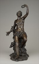 Figure of Venus Marina; Paris, France; model about 1710, probably cast later; Bronze; 64.8 x 54.9 x 29.5 cm