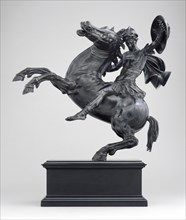 Warrior on Horseback; Willem Danielsz. van Tetrode, Netherlandish, active about 1525 - 1580, Netherlands; 1562 - 1565; Bronze